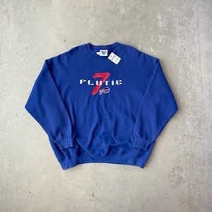 Vintage 90's Doug Flutie Buffalo Bills Crewneck